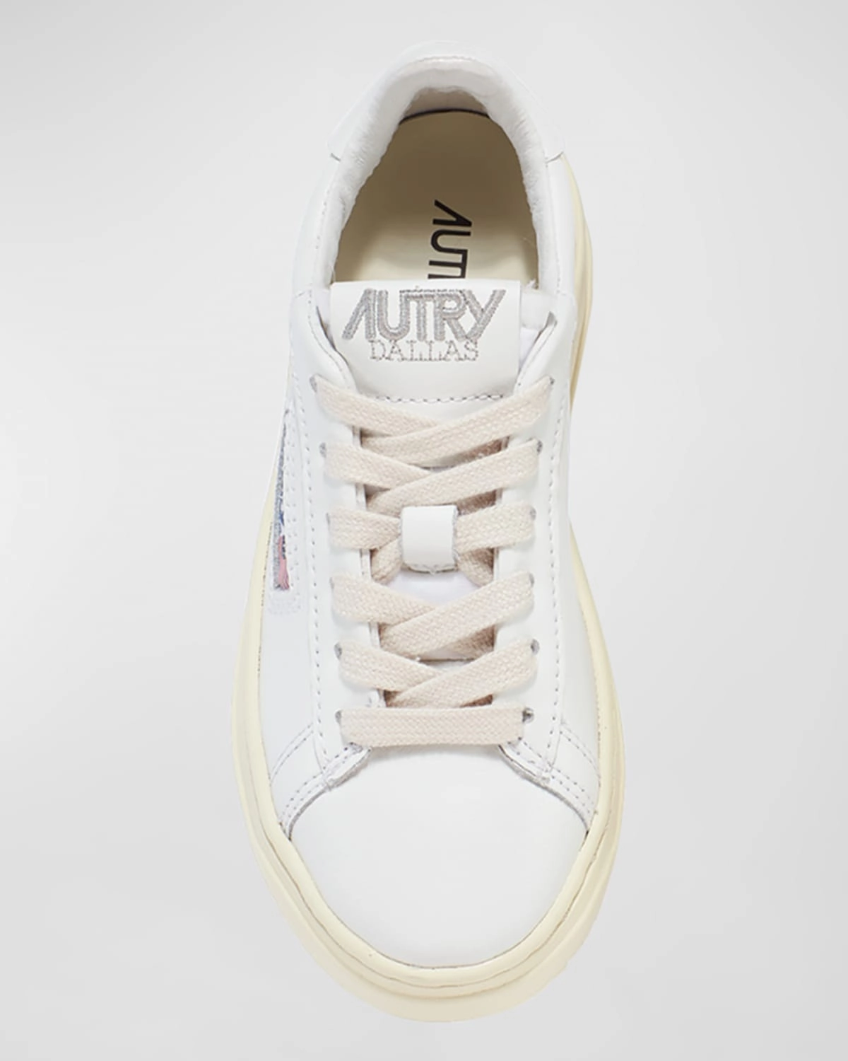 Kid's Dallas Leather Low-Top Sneakers, Size Toddlers/Kids