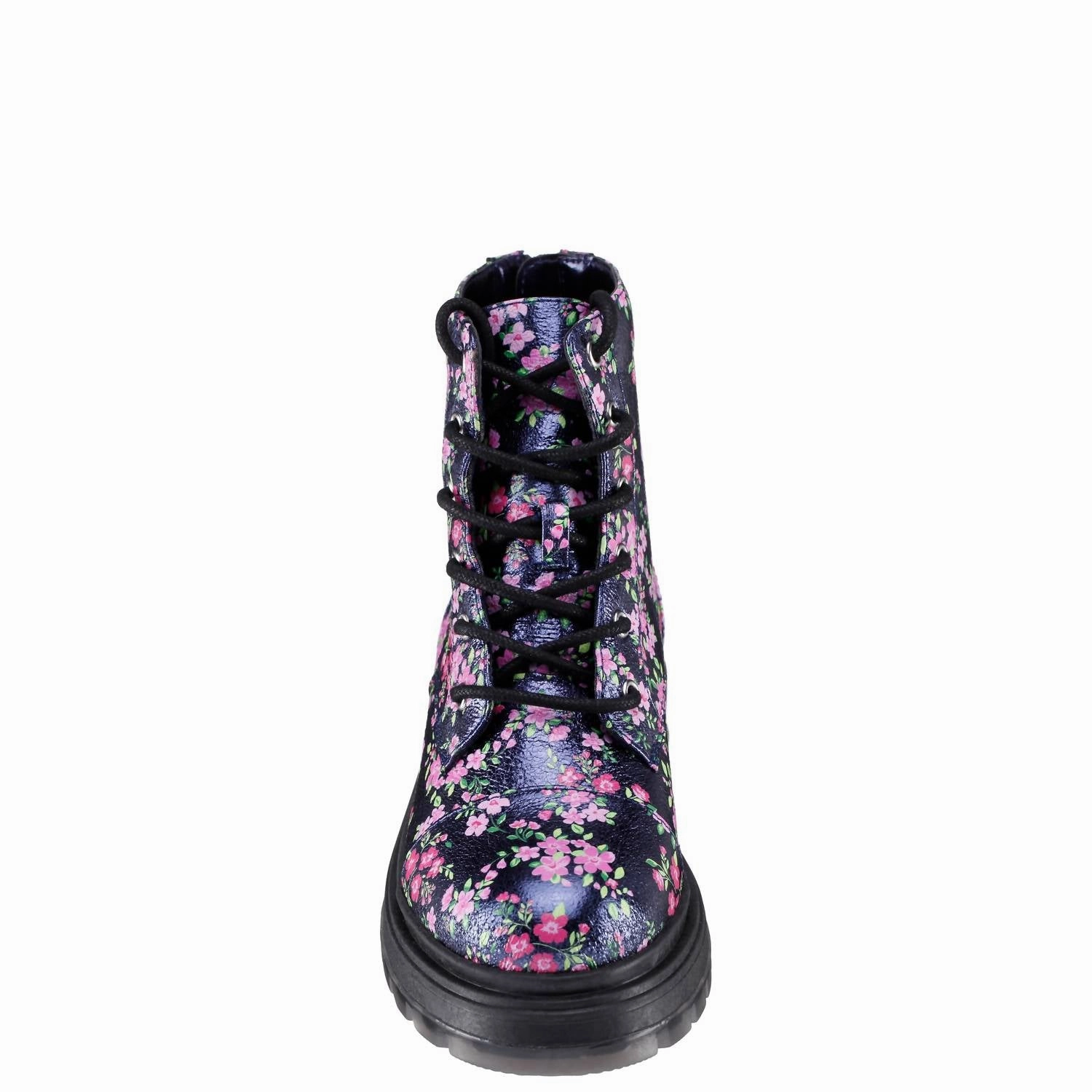 Kid's Diana Boot In Navy Floral