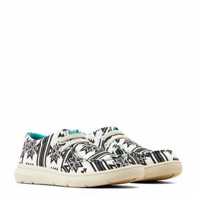Kid's Hilo Stark Shoes In White/black Girls Athletic Shoes on sale