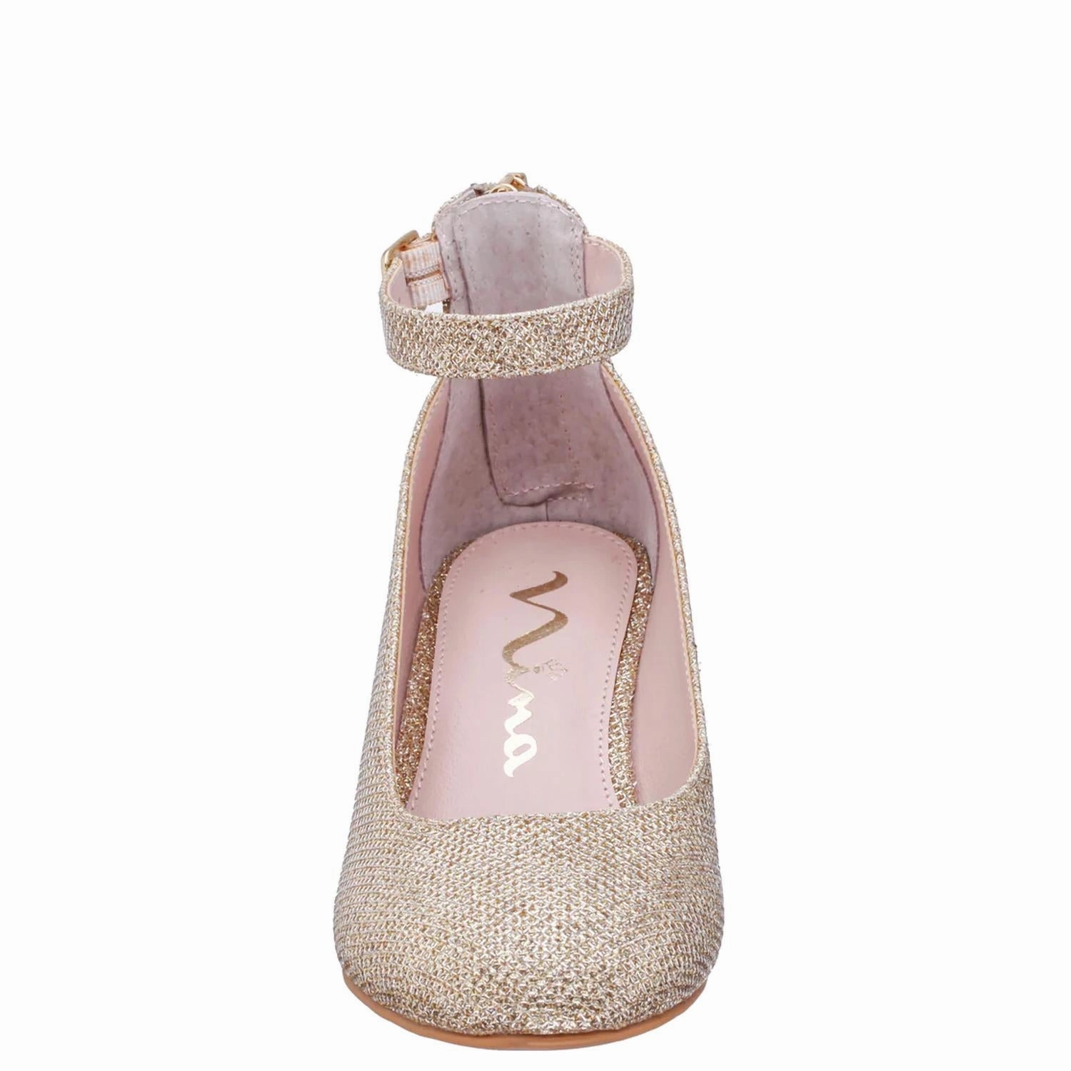 Kid's Lennie Heels In Platino