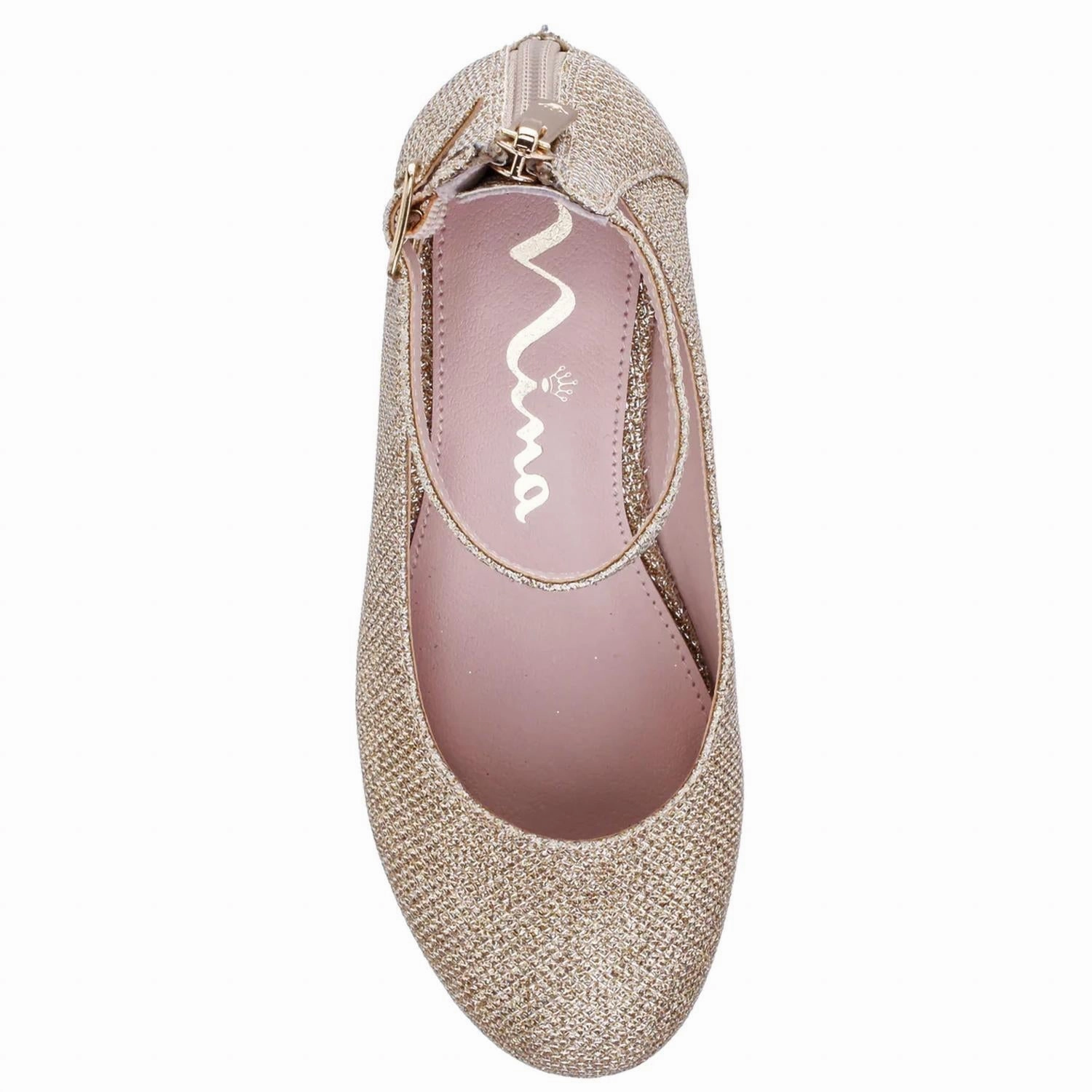 Kid's Lennie Heels In Platino
