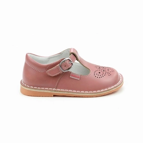 Kid's Ollie T-Strap Shoes In Vintage Rose Girls Athletic Shoes on sale
