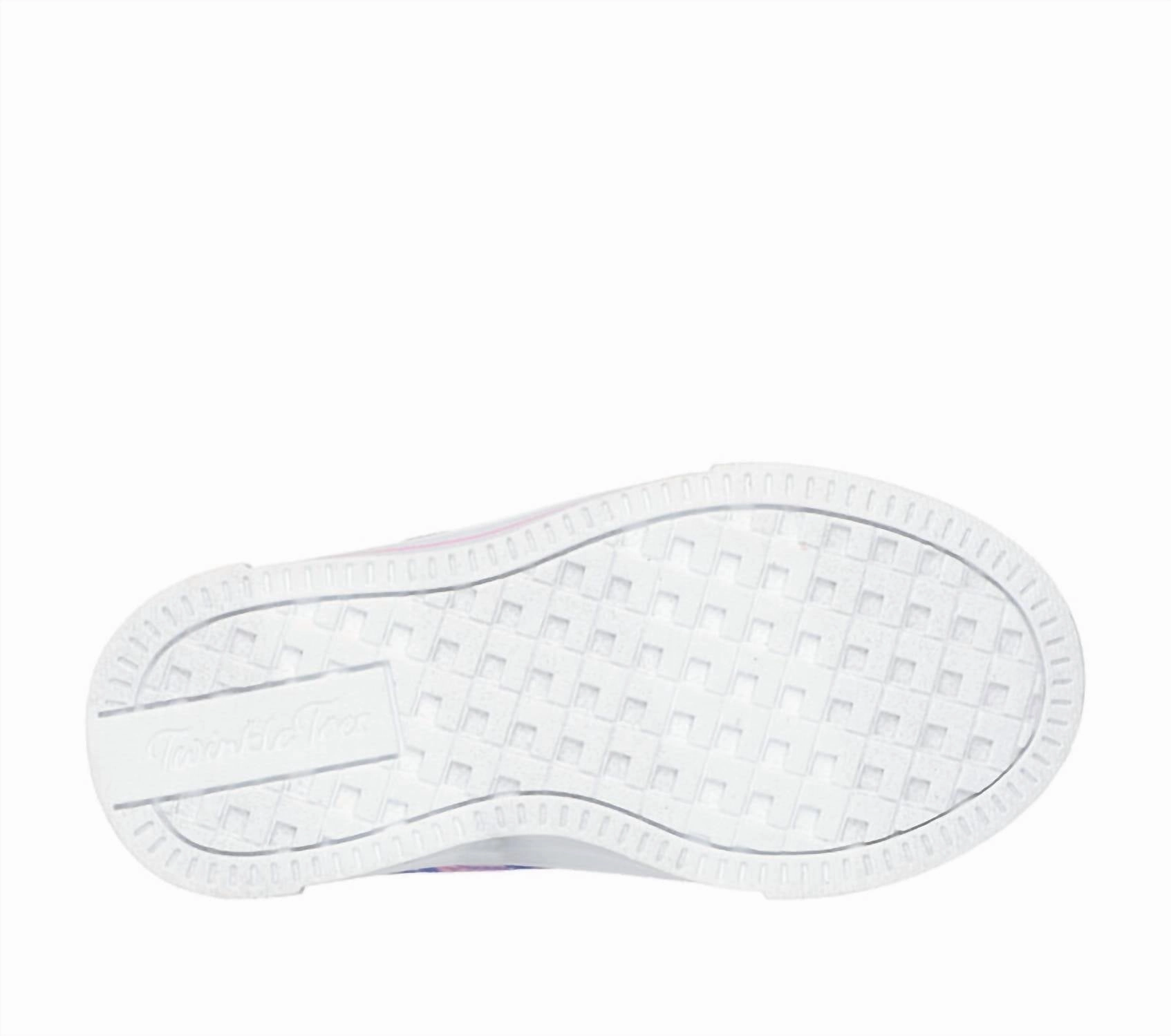 Kid's Twinkle Sparks Ombre Flutter Sneaker In Lavander Multi