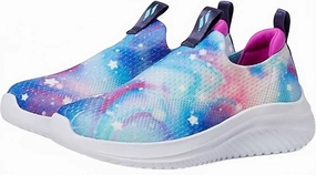 Kid's Ultra Flex 3.0 Sneaker In Glowing Galaxy Girls Athletic Shoes on sale