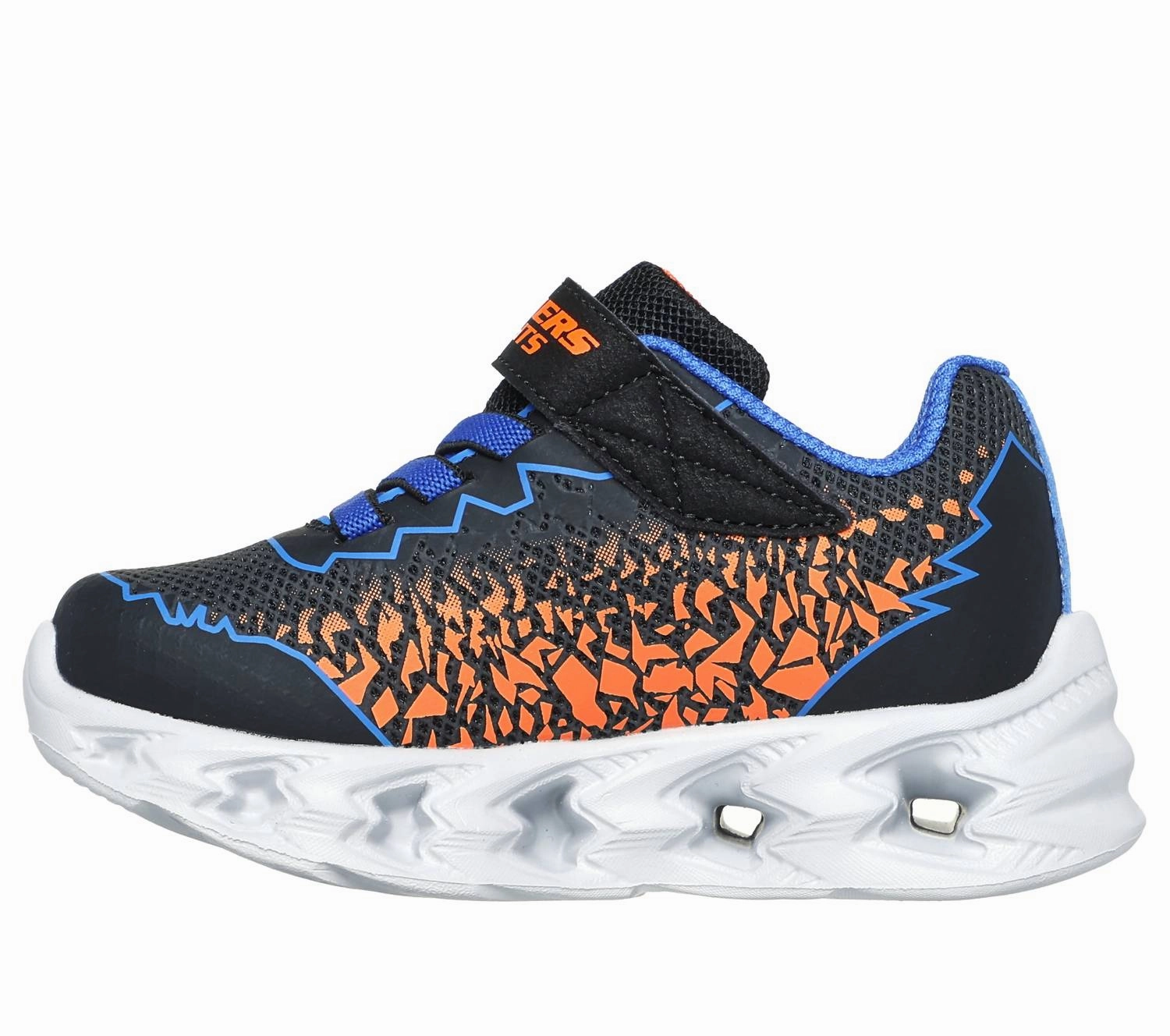 Kid's Vortex 2.0 Zorento Sneaker In Black Blue Orange