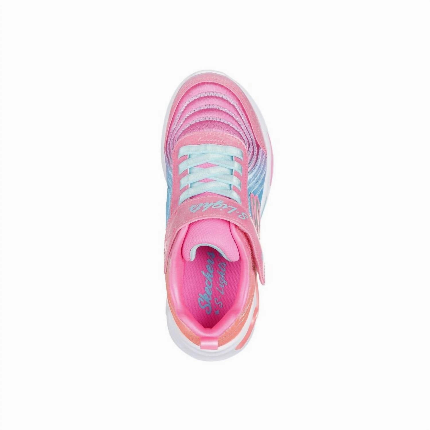 Kid's Wavy Beams Sneaker In Pink Multi