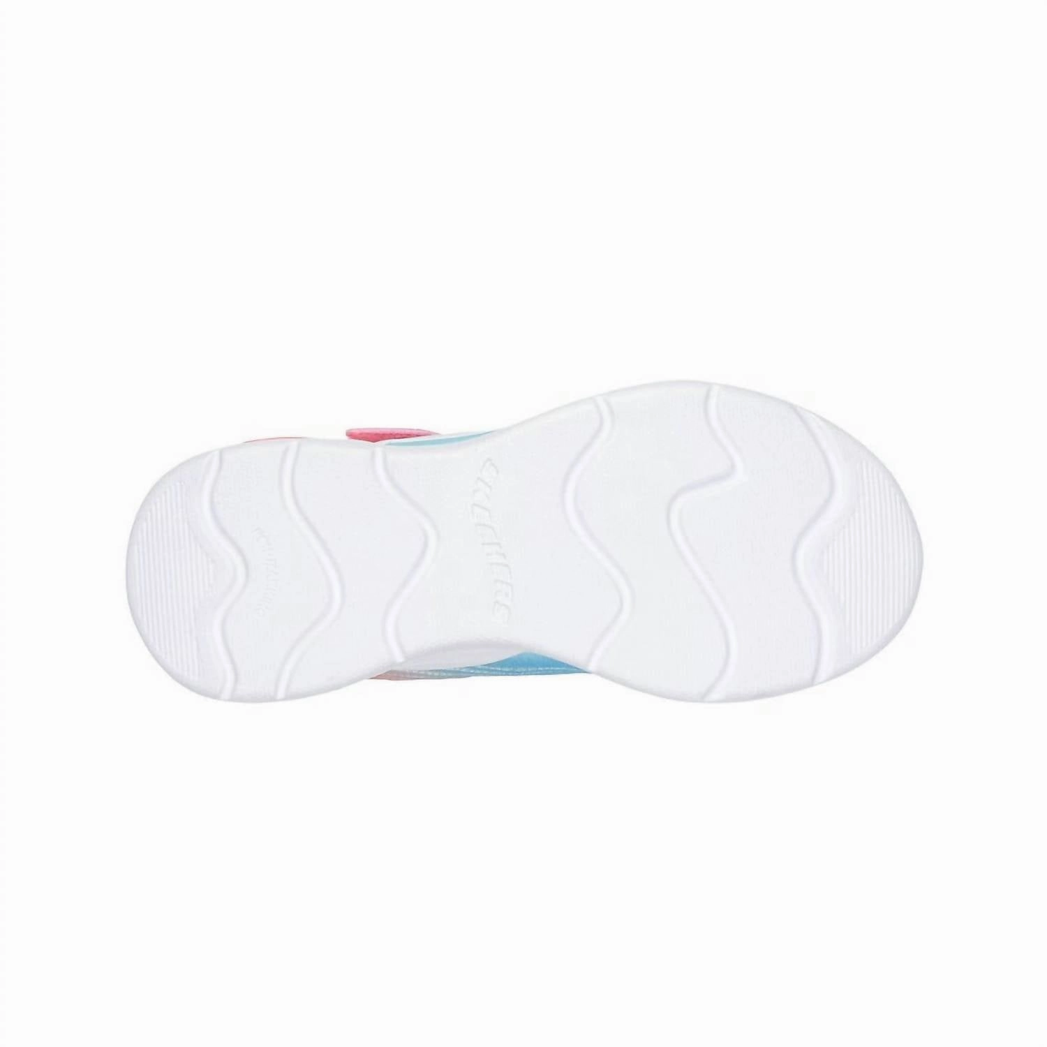 Kid's Wavy Beams Sneaker In Pink Multi