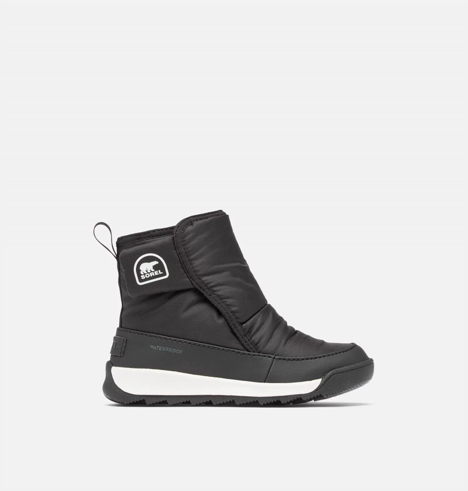 Kid's Whitney Ii Plus Boots In Black / Sea Salt