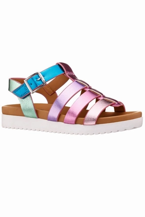 Kid's Wrenlee Sandals In Pastel Multi Girls Sandals summer sale