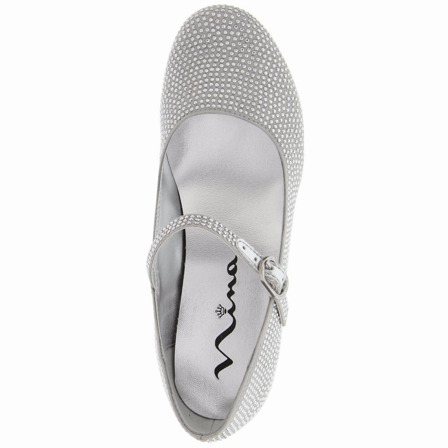Kid's Zelia Shoes In Silver