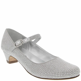 Kid's Zelia Shoes In Silver Online sale for Girls Shoes