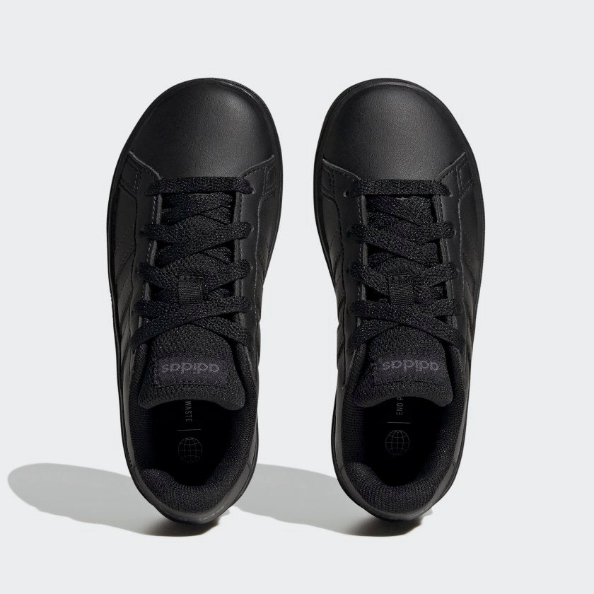 Kids' adidas Grand Court Lace-Up Shoes