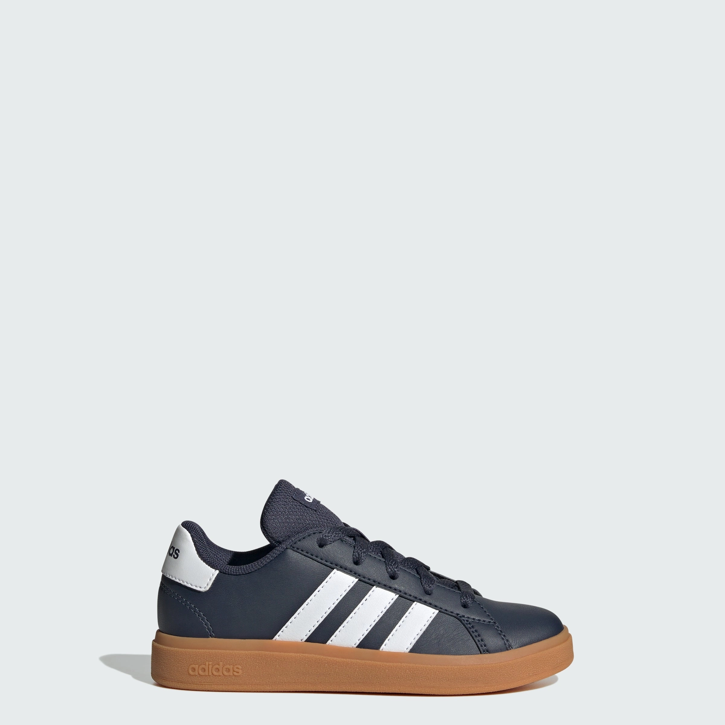 Kids' adidas Grand Court Lifestyle Tennis Lace-Up Shoes Girls Athletic Shoes on sale