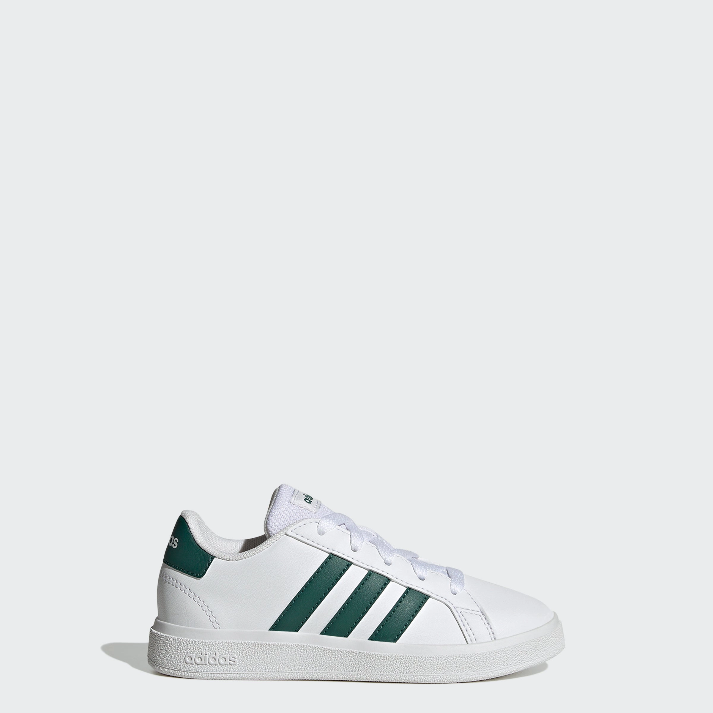 Kids' adidas Grand Court Lifestyle Tennis Lace-Up Shoes