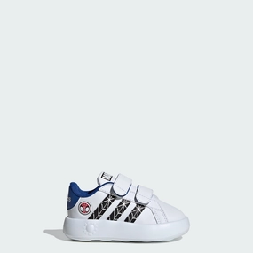 Kids' adidas Marvel's Spider-Man Grand Court Shoes Kids Girls Athletic Shoes on sale