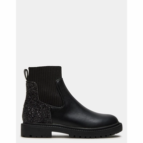 Kids' Lilyana Black Glitter Cheap Girls Footwear online