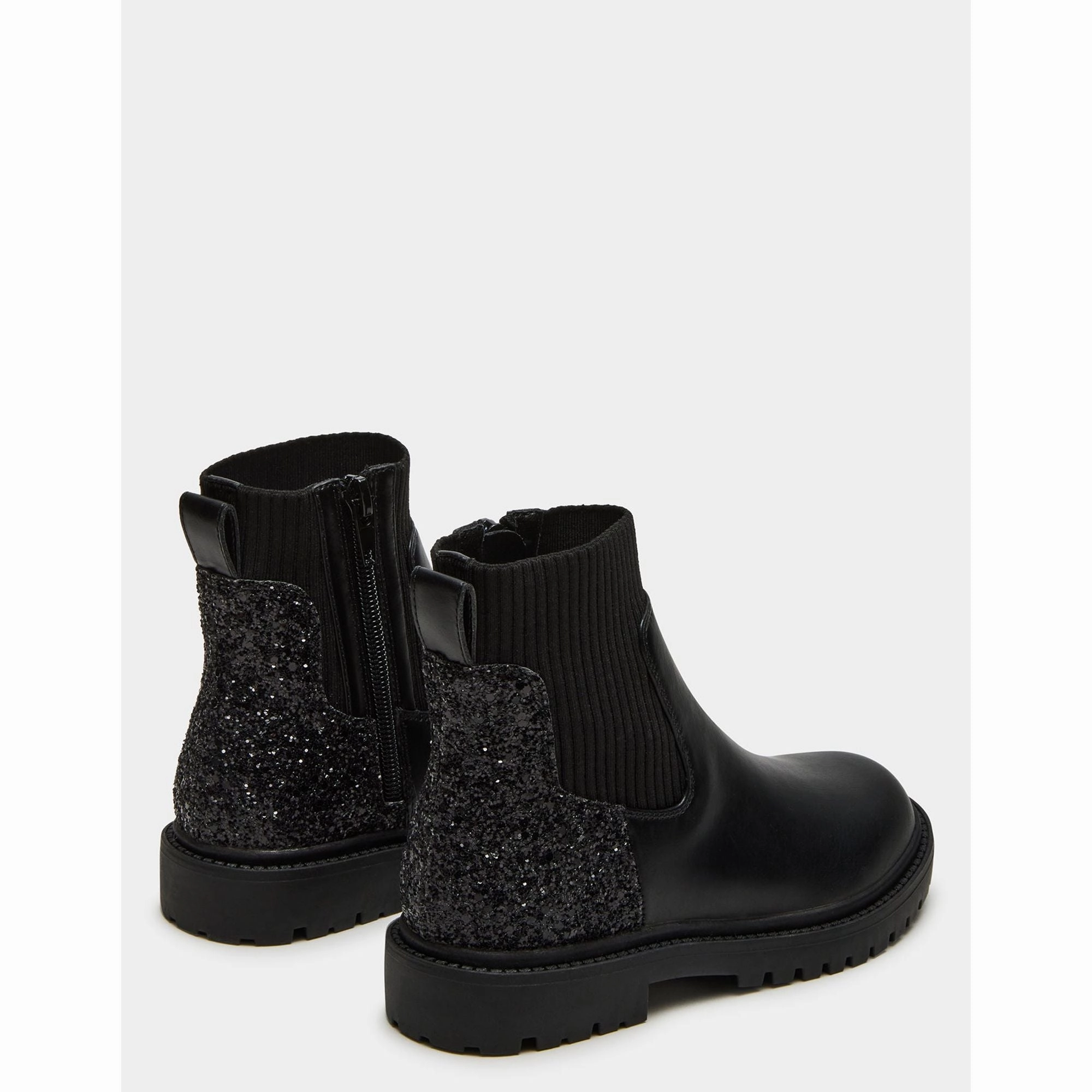 Kids' Lilyana Black Glitter