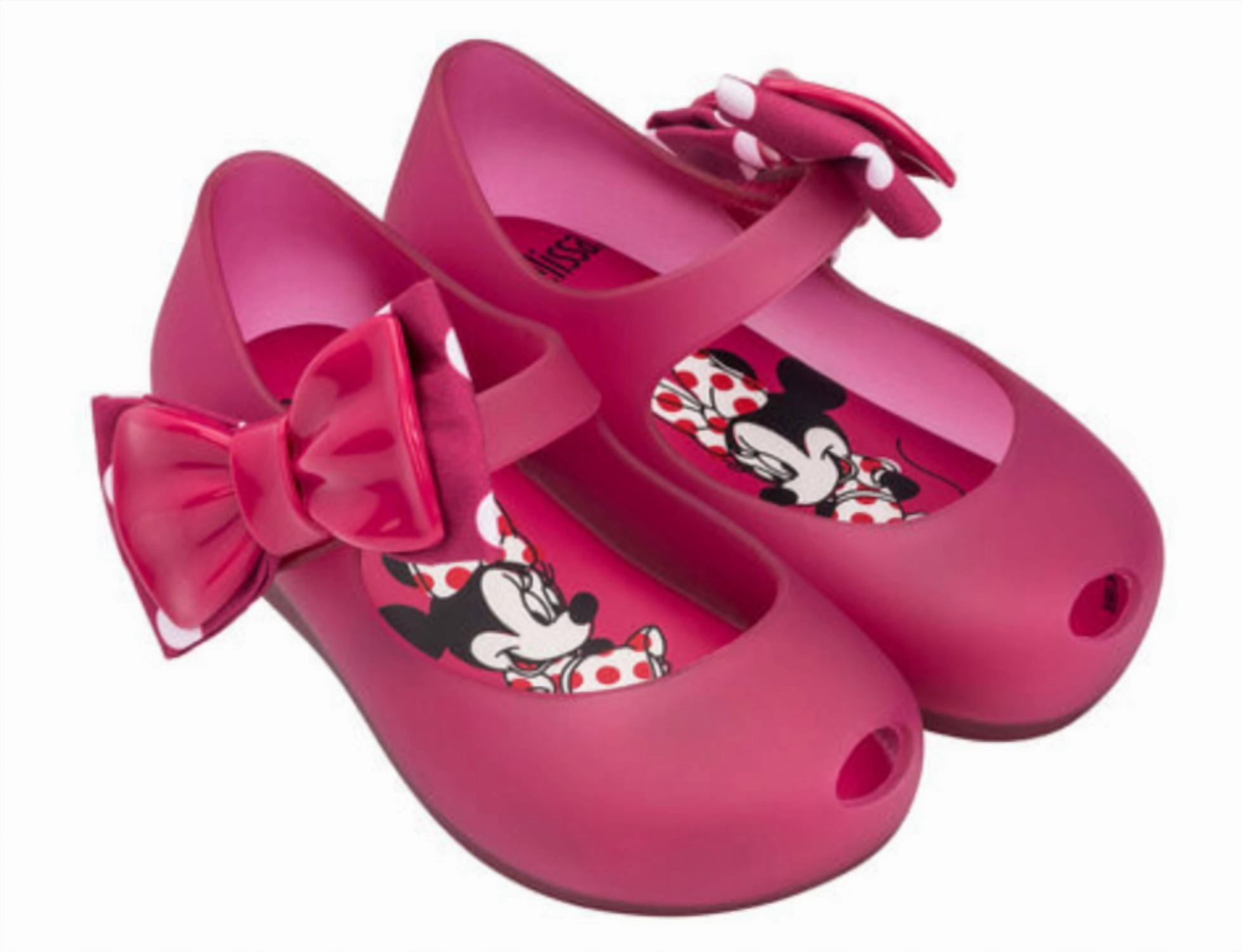 Kids Ultragirl Minnie Ii Bow Sandals In Pink Girls Sandals summer sale