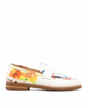 KidSuper Collage faces printed loafer Mens Shoes online flash sale