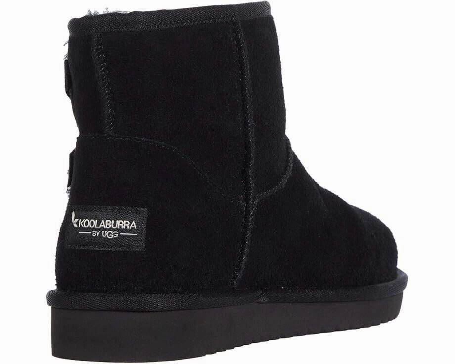 Koolaburra by Ugg Victoria Mini Booties Women's 9 Black Winter Boots KHD1746
