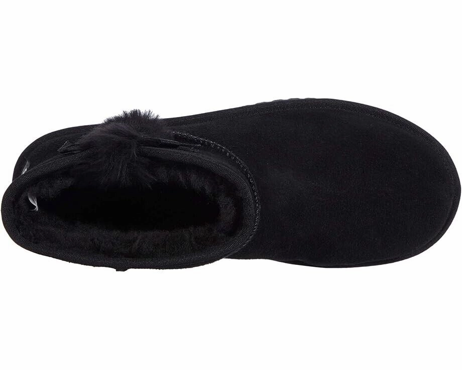 Koolaburra by Ugg Victoria Mini Booties Women's 9 Black Winter Boots KHD1746