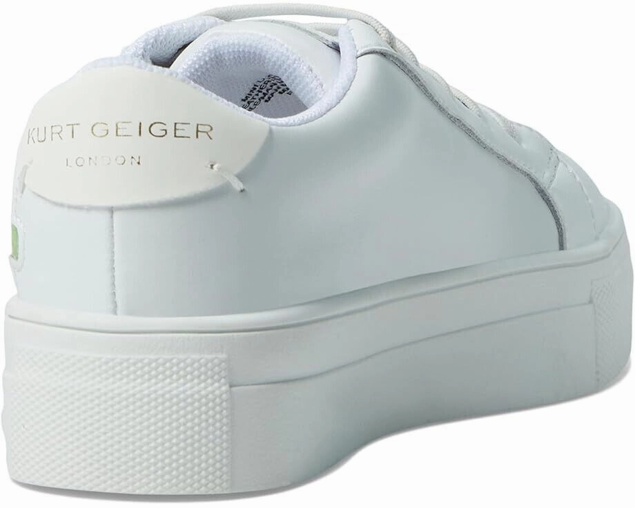 Kurt Geiger London Sneakers Girls 12 White Laney Butterfly Platform Shoes KHD021