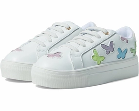 Kurt Geiger London Sneakers Girls 12 White Laney Butterfly Platform Shoes KHD021 Girls Athletic Shoes on sale