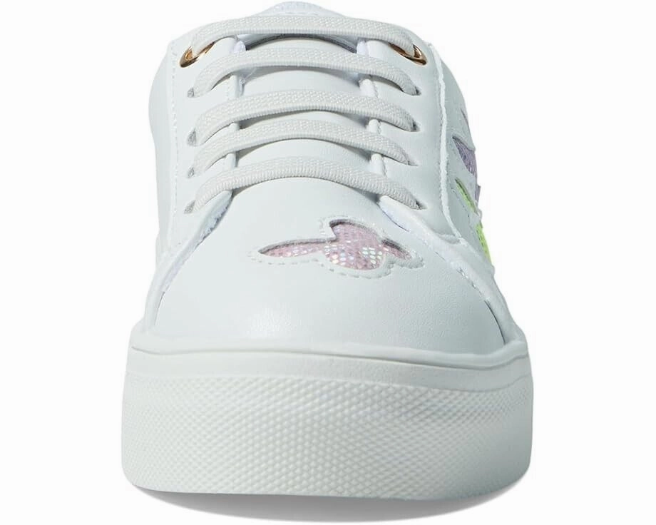 Kurt Geiger London Sneakers Girls 12 White Laney Butterfly Platform Shoes KHD021