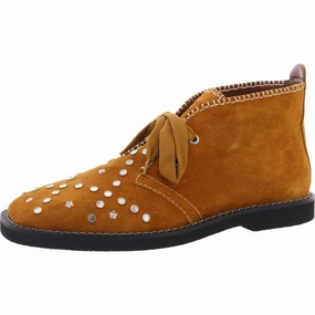 Lace-Up with Studs Mens Studded Suede Chelsea Boots Cheap Mens Boots & Chukkas