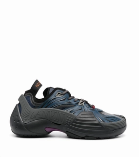 Lanvin logo low-top sneakers Mens Shoes online flash sale