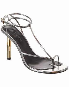 LANVIN Sequence 95 Leather Sandal Buy now Womens Sandals cheap