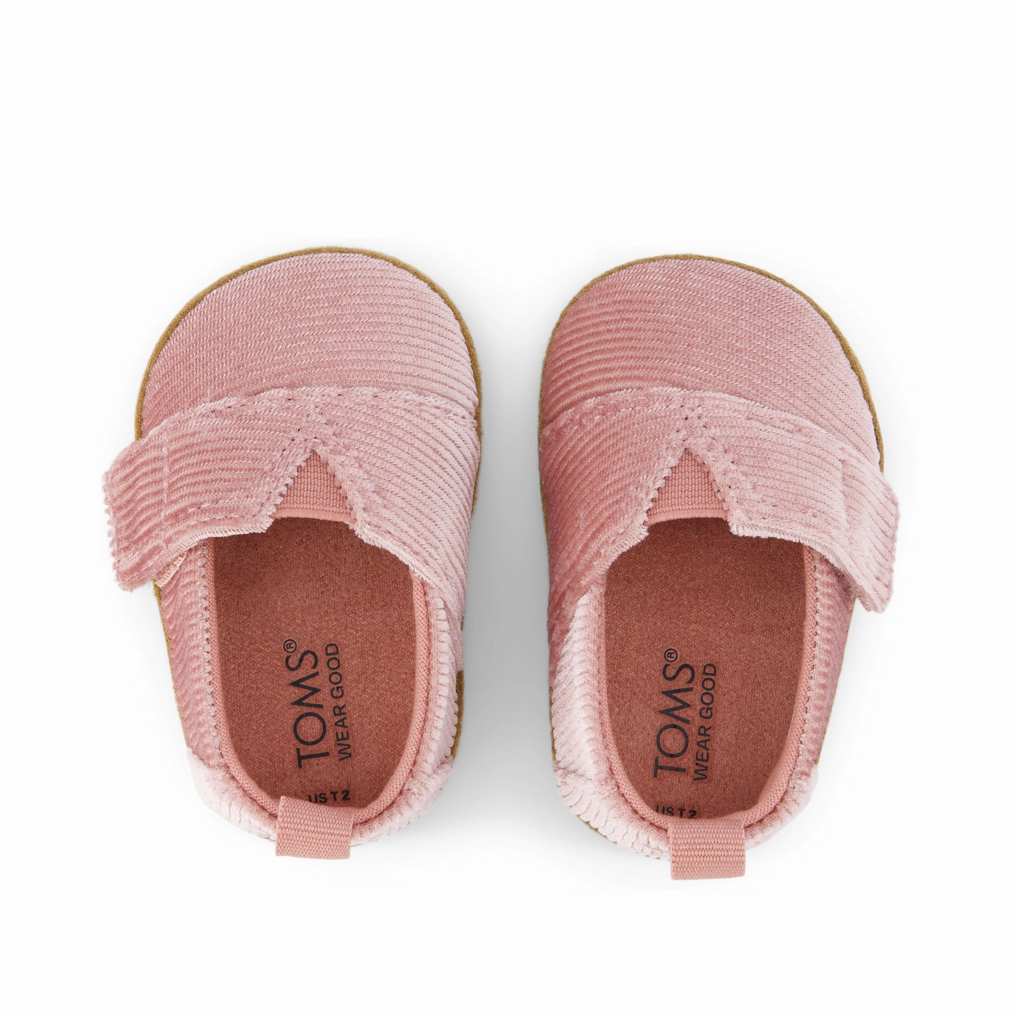 Layette Alpargata Vintage Pink Toddler Crib Shoe