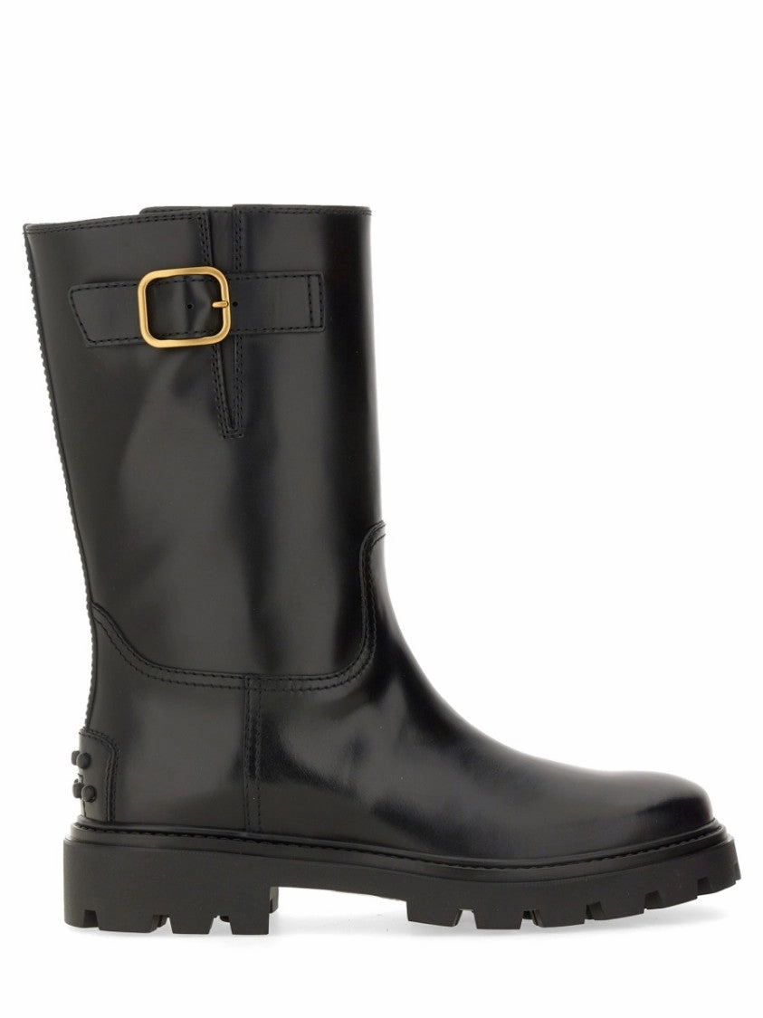 Leather Biker Boot Athletic Shoes for Women discount