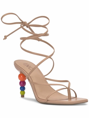 Lellina Womens Faux Leather Strappy Heels Lightweight Womens Sandals discount