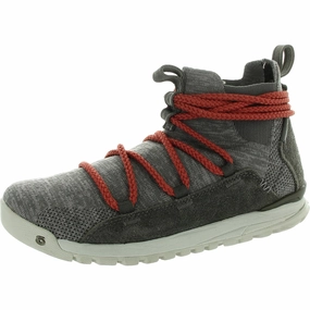 Lena Mid Womens Lace-Up Knit Hiking Shoes Athletic Shoes for Women discount