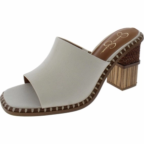 Lendrila Womens Block Heel Slip-On Heels Promo offer on Womens Sandals