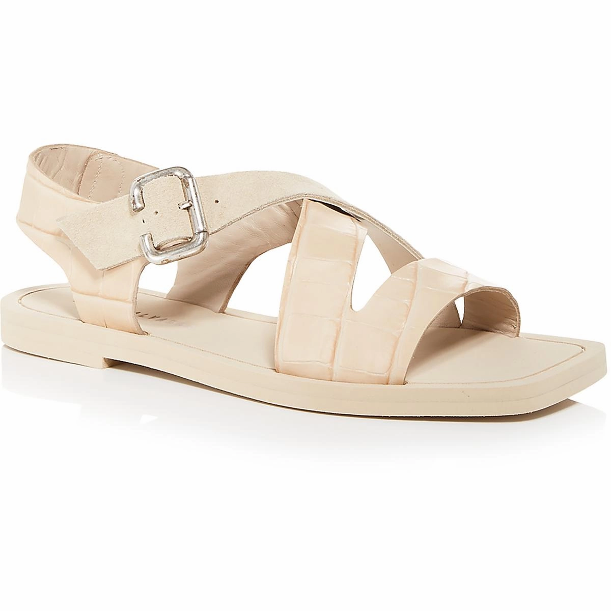 Lenn Womens Faux Leather Warm Ankle Strap