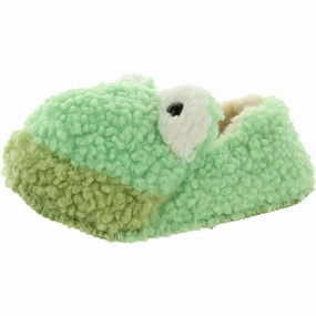 Lil Critters Girls Faux Fur Frog Booties Stylish Girls Shoes outlet
