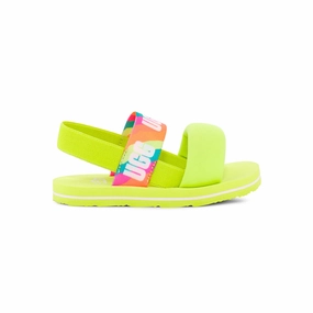 Lime Green Zuma Sling Toddler Sandals Girls Sandals summer sale