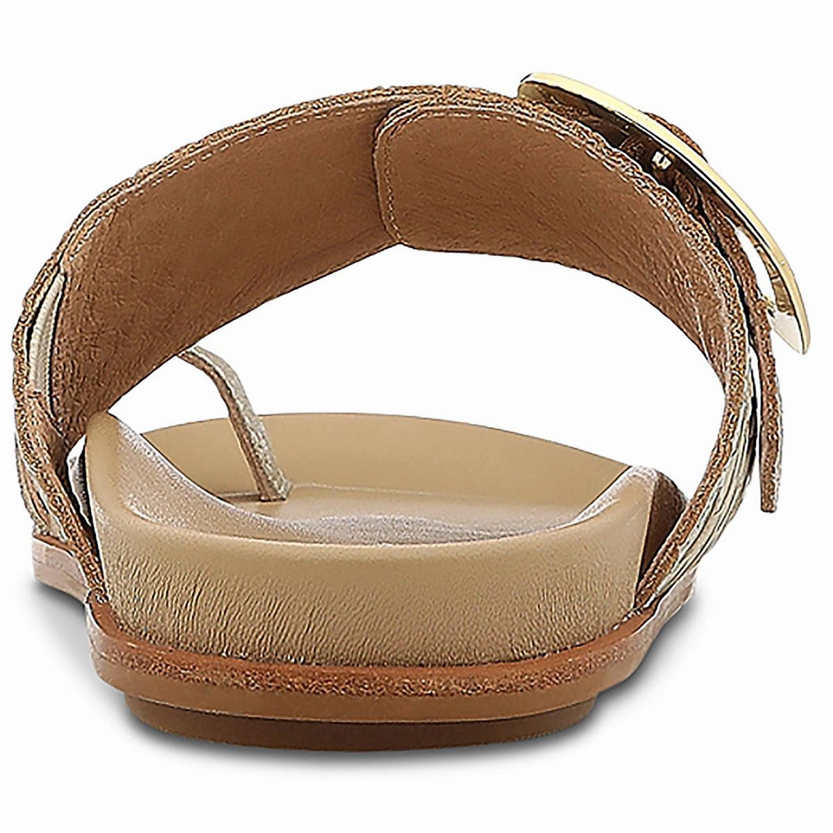 Lorenzo Womens Slip On Flat Slide Sandals