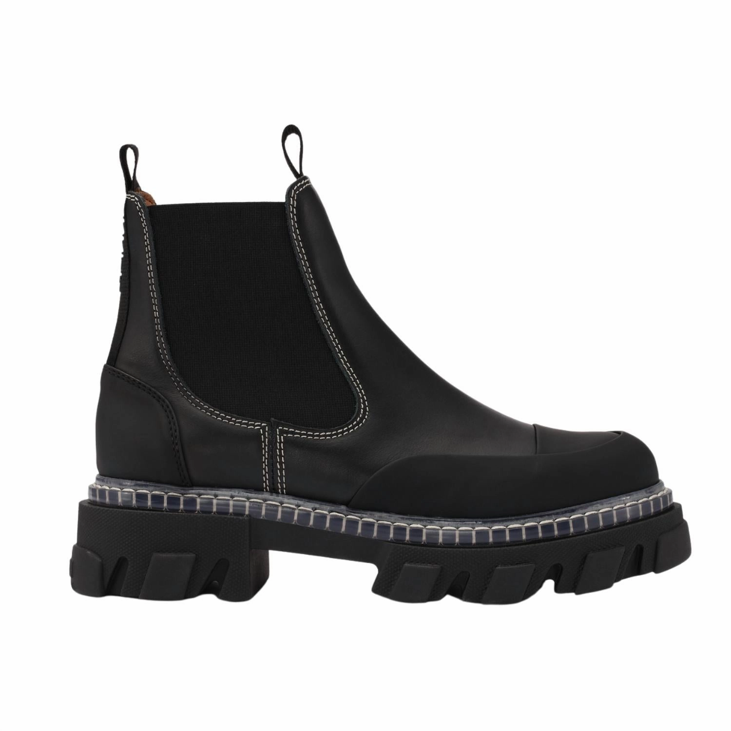 Low Cleated Chelsea Boot In Black Womens Winter & Rain Boots online