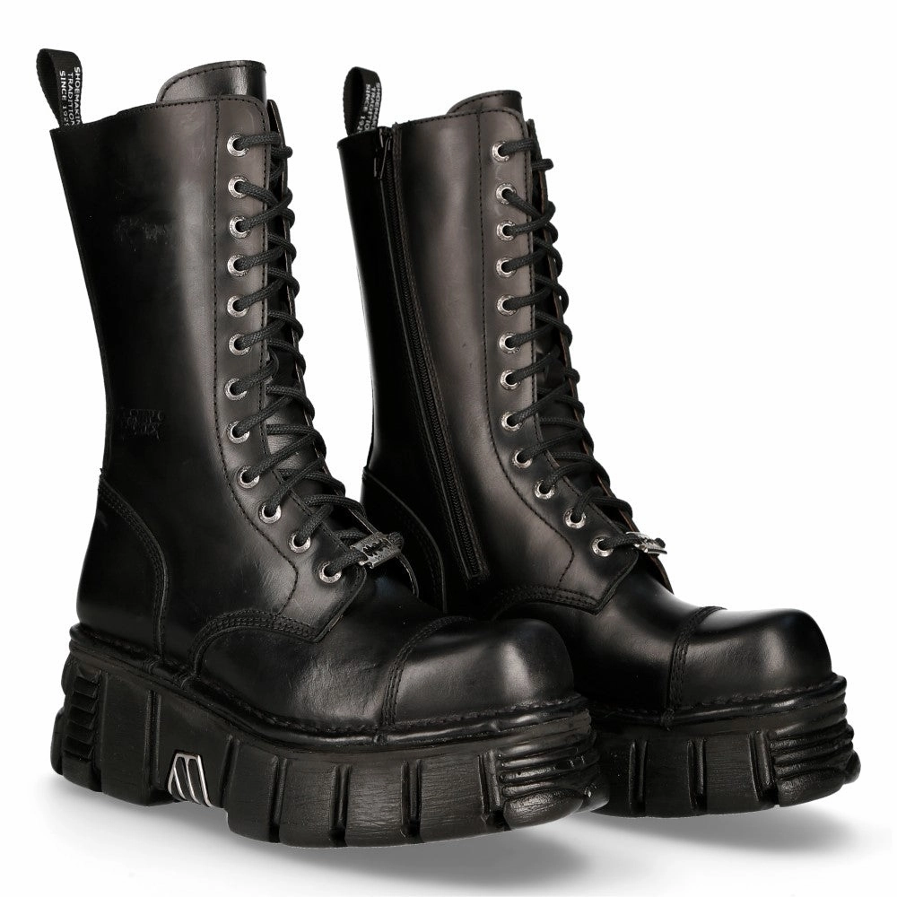 M-MILI211C-C1 Leather Biker Boots Sale on Mens Chukka Footwear