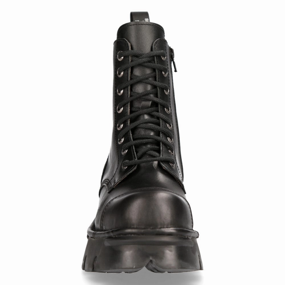 M-NewMILI083-S19 Combat Boots Leather