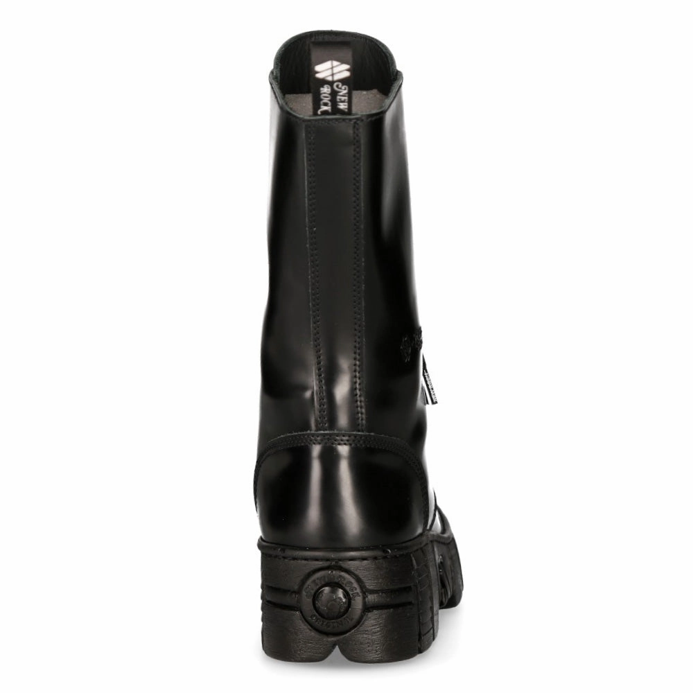 M-WALL127N-C1 Boots Leather Wall Biker