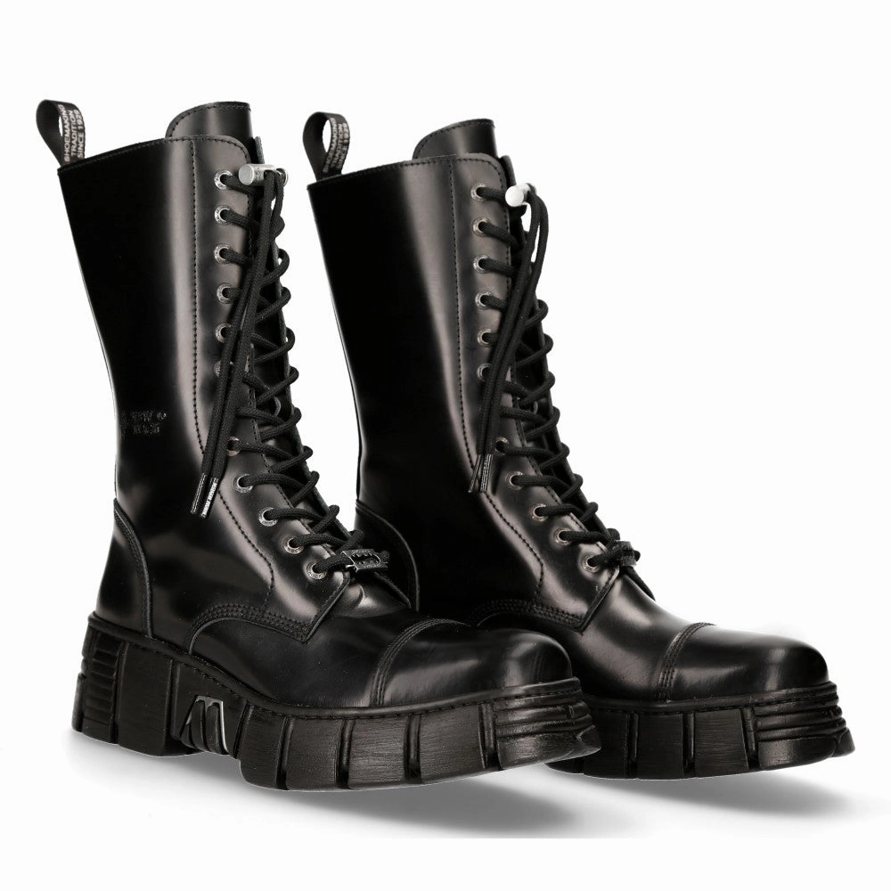 M-WALL127N-C1 Boots Leather Wall Biker Sale on Mens Chukka Footwear