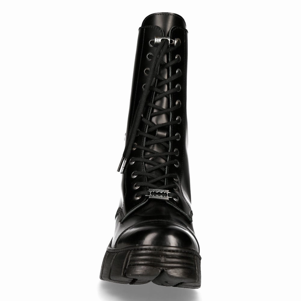 M-WALL127N-C1 Boots Leather Wall Biker