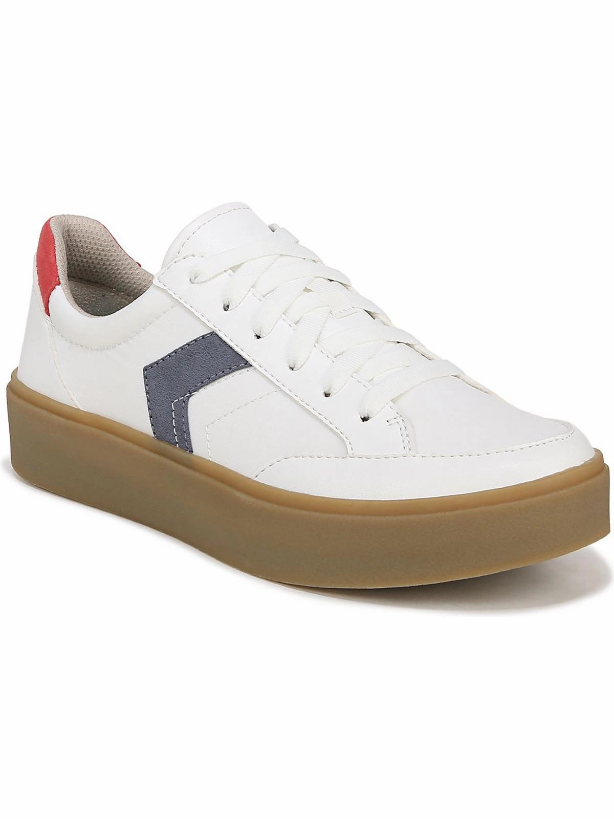 Madison Lace Womens Faux Suede Slip-On Sneakers