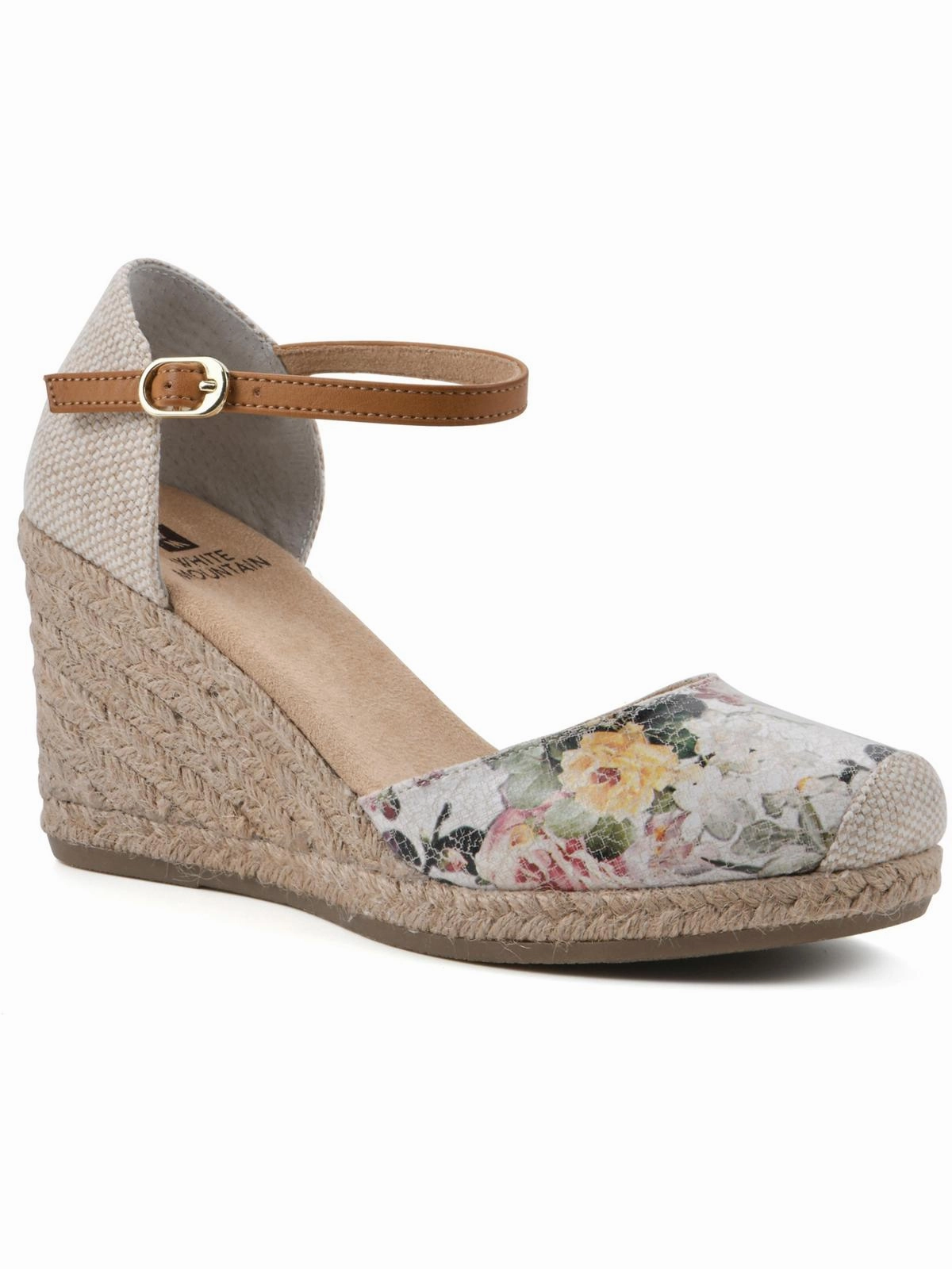 Mamba Womens Ankle Strap Heel Wedge Sandals