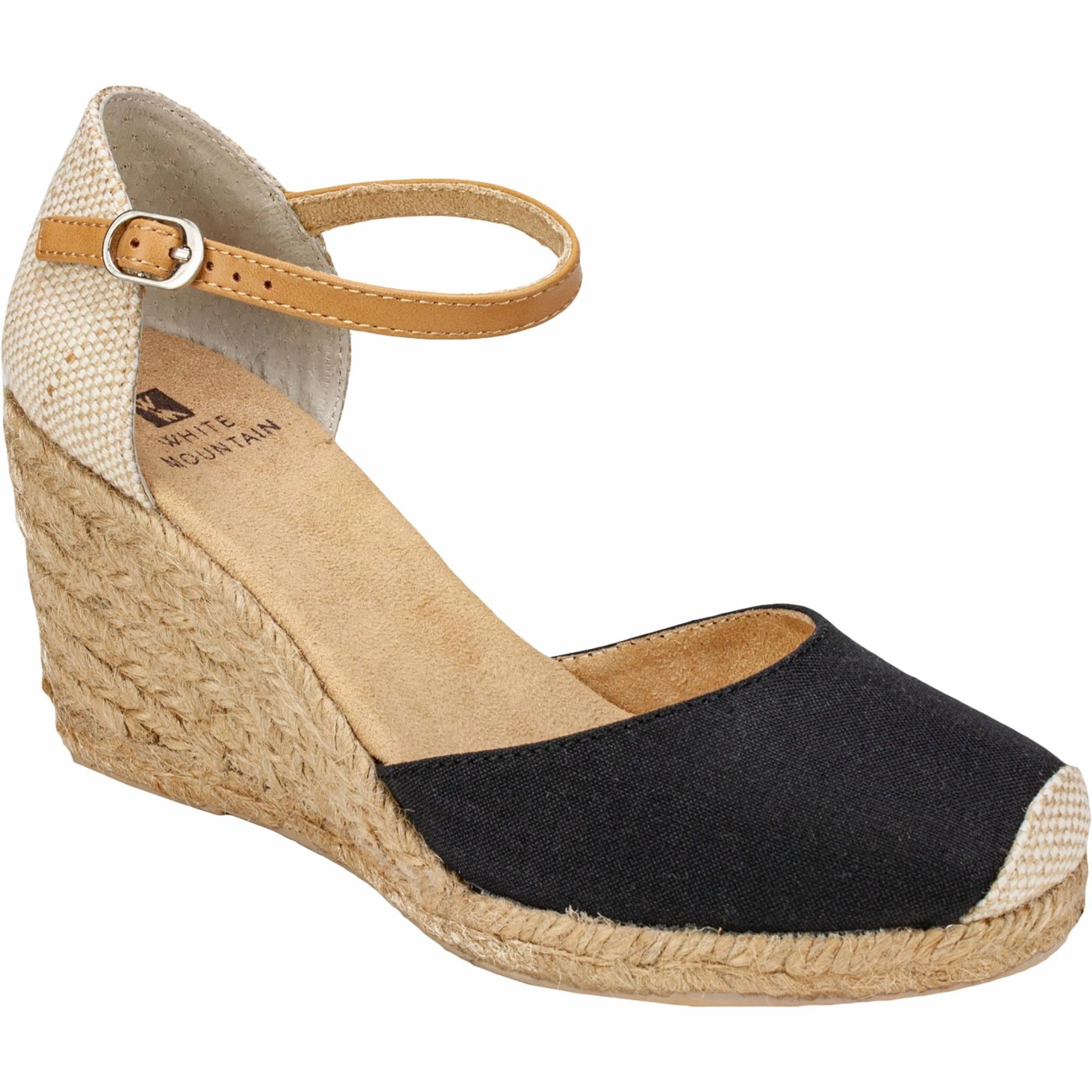 Mamba Womens Ankle Strap Heel Wedge Sandals