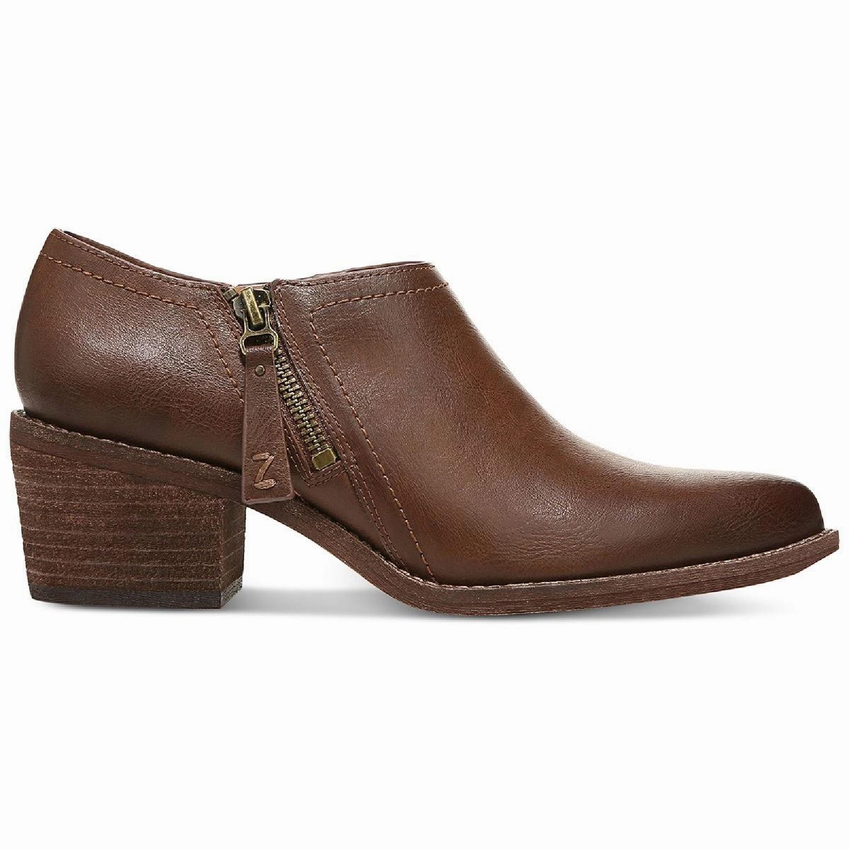 Margot Womens Leather Snake Print Shooties